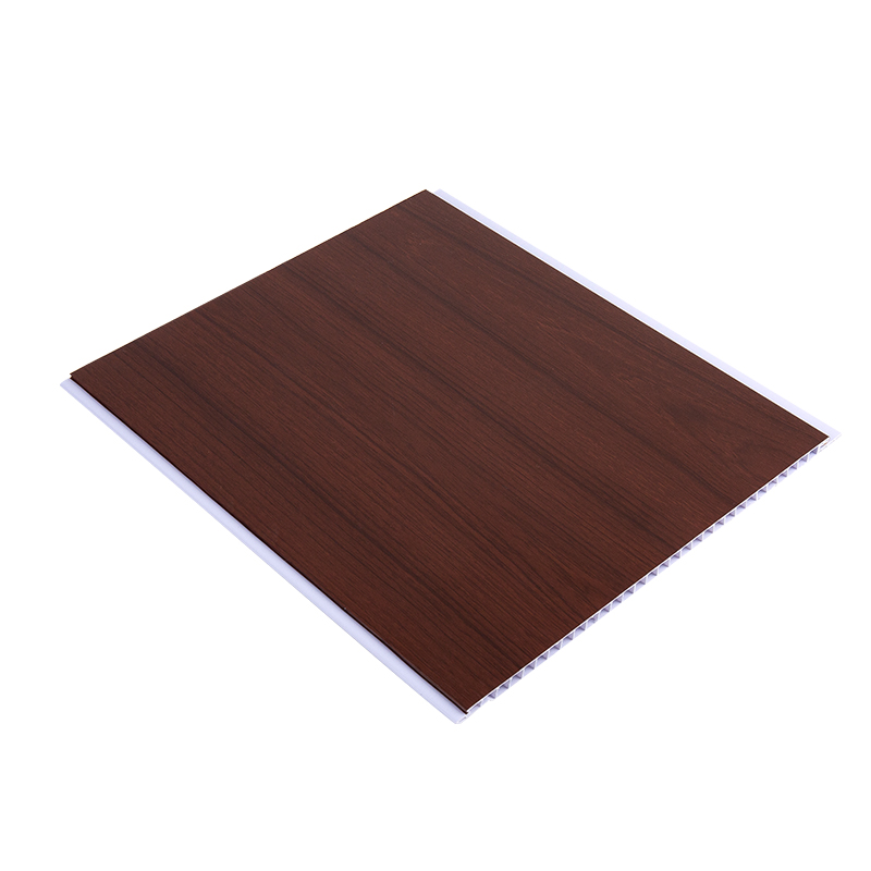 Orzechowe drewno ziarno akustyczne pvc PVC panelem YXPVC2575