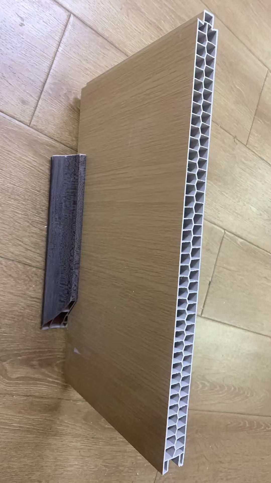 Płyta działowa SPC panel ścianki działowej dwustronny panel ścianki działowej z tkaniny drzewnej